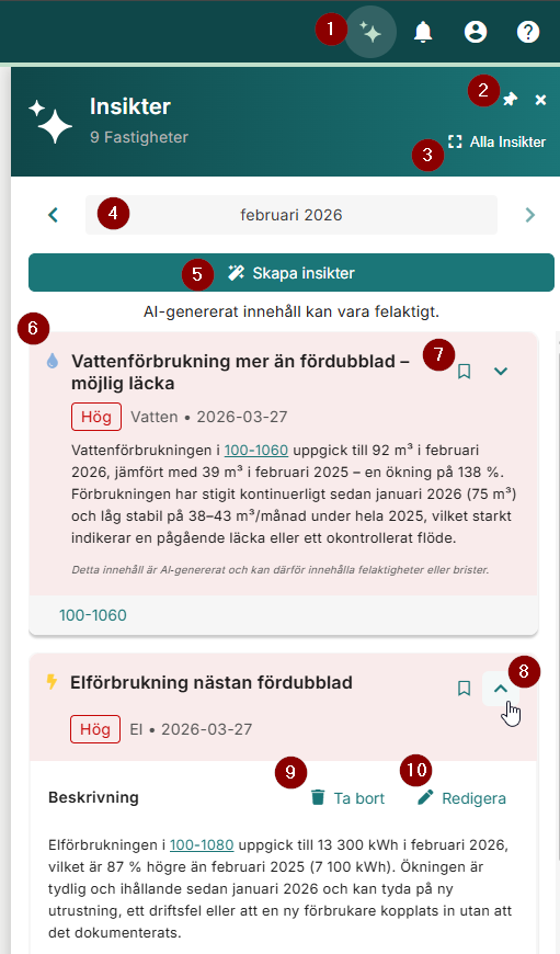 Sidopanel Insikter
